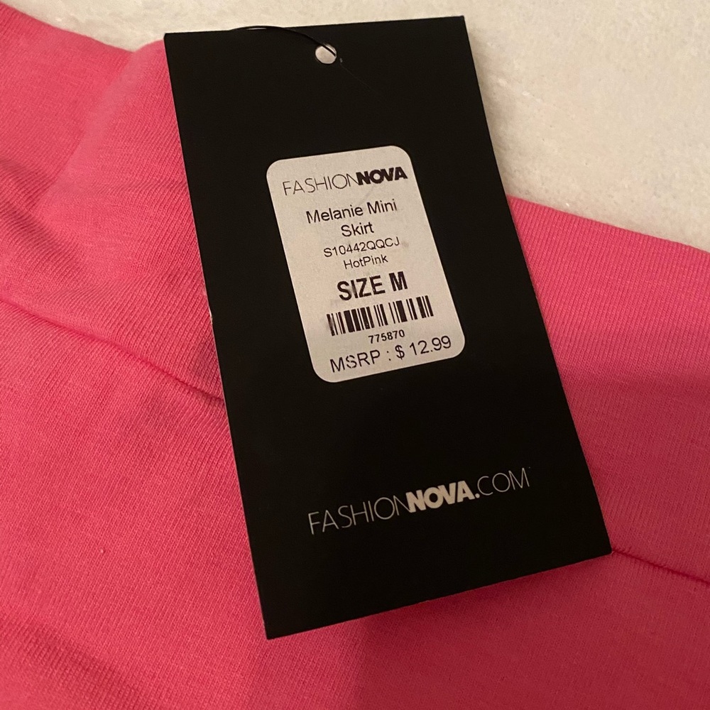 Pink Mini Skirt - Picture 2 of 4